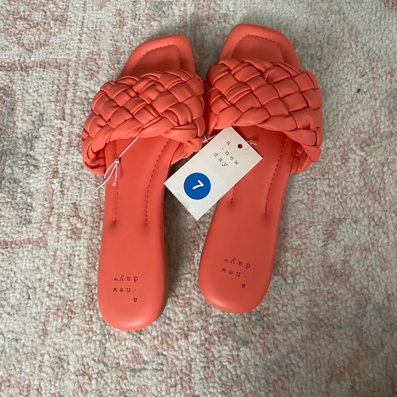 Carissa Woven Slide Sandals - A New Day - Picture 2 of 3